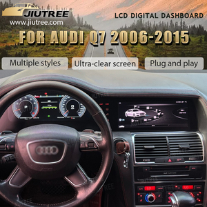 หน้าปัดดิจิตอลแบบสองจอ JIUTREE สำหรับรถยนต์ Audi Q7 ปี 2006-2015 จอ LCD แสดงผลแบบคลัสเตอร์ แผงหน้าปัดดิจิตอลเสมือนจริง - Product Image 6