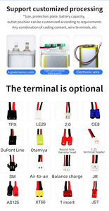 Có thể sạc lại 3.7V 300mAh pin <span class=keywords><strong>lithium</strong></span> <span class=keywords><strong>ion</strong></span> 702025/300mAh - Product Image 4