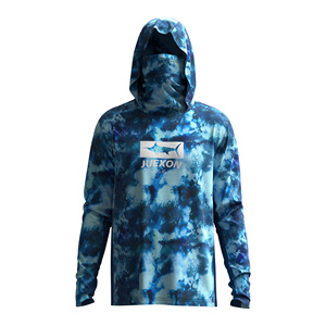 Sweat à capuche pour <span class=keywords><strong>homme</strong></span>, imprimé camouflage par sublimation, imperméable, séchage rapide, respirant, antibactérien, UPF50+, 100% polyester - Product Image 4