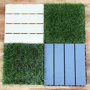 แผ่นปูพื้นสไตล์ไม้แบบพิเศษสำหรับโรงรถและชั้นใต้ดินทนน้ำมันกันรอยเปื้อนรับน้ำหนักได้มาก - Product Image 4