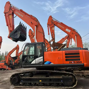 Excavadora Usada Hitachi ZX350 de 35 Toneladas, Excavadora Hidráulica Mediana sobre Orugas, Original de Japón, Buen Estado, Pocas Horas de Uso, Económica - Product Image 1