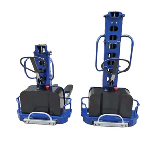 Apilador semiautomático portátil de carga automática, elevador de palés de 0,5 toneladas, 0,7 toneladas, 1 tonelada, 500kg, 700kg, 1100lbs - Product Image 1