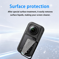 Protector de Pantalla de Vidrio Templado Grado AAA para Insta360 X6, Kit Antipolvo HD Oleofóbico, Película Protectora de Lente para Insta 360 X6