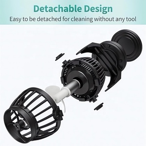 Pompe à circulation <span class=keywords><strong>Reef</strong></span> DC Wave Maker, ultra silencieuse, à hélice, pompe à flux croisé, générateur de vagues pour aquarium - Product Image 3