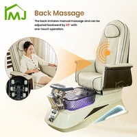 Fauteuil de pédicure électrique avec pompe de drainage pour salon, idéal pour manucure et spa des pieds