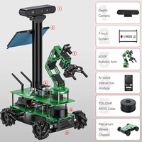 ROSMASTER X3 PLUS Robot ROS Pemrograman Python untuk Jetson NANO 4GB Orin NX SUPER Orin NANO SUPER Raspberry Pi 5