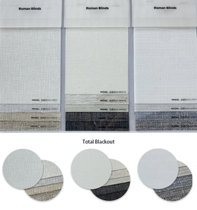ستائر رومانية آلية تعمل ببطارية الليثيوم، قماش صديق للبيئة يفلتر الضوء، سهلة التركيب للنوافذ الفرنسية - تصميم عصري للمكاتب - Product Image 6