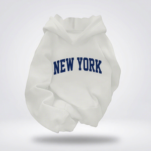 Sudadera con Capucha New York para Hombre, Talla Grande, Casual, Otoño, 100% Algodón, Felpa Francesa, Corte Regular, Estampado Frontal 2027 - Product Image 4