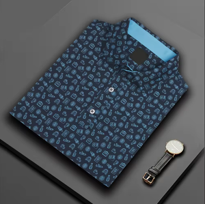 2025 gran oferta, logotipo personalizado, Polo de alta calidad, proceso de bordado, color sólido, camiseta polo informal de golf para hombre - Product Image 4