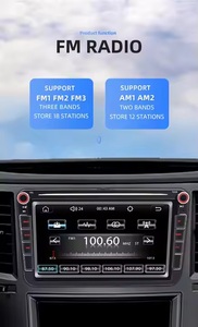 ZY 8 Inch 2 DIN GPS Carplay Màn Hình Cảm Ứng FM USB Stereo Xe Đa Phương Tiện Player Volkswan/VW/Polo/Passat/Ghế/Toledo 9083C Rohs - Product Image 4