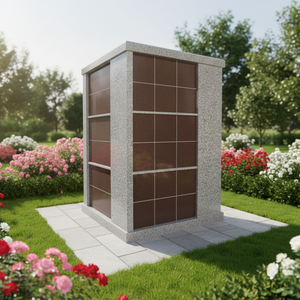 Assembled Traditional American Black Granite <b>Memorial</b> Tombstone with 1 Year Warranty for Cemetery - Product Image 5