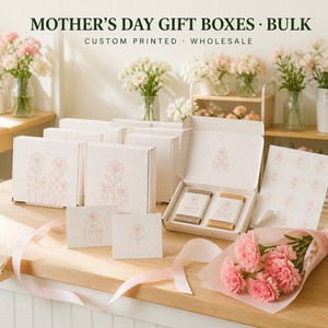 Scatola Regalo di Sapone con Semi e Fascia Decorativa, Biglietto di Ringraziamento, per la Festa della Mamma, Scatola Personalizzata Stampata all'Ingrosso - Product Image 2