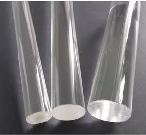 透明チューブロッド透明パイプカラフルPVC PC PMMAアクリルプラスチックチューブ - Product Image 6