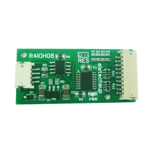 Mini 8ch Rs485 Multifunctionele Di-Do Module Digitale Npn Pnp Ingang Uitgang Modbus Rtu Plc Remote Io Uitbreidingskaart Dc 5V 12V 24V