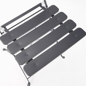 Modern <b>Outdoor</b> Aluminum <b>Chair</b> <b>and</b> Plastic <b>Table</b> Furniture Set Folded for Garden Entry Apartment Gym Courtyard Application - Product Image 3