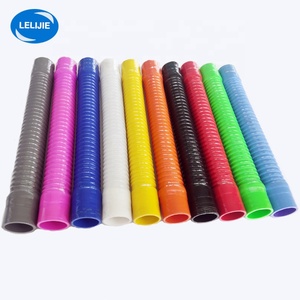 Fabricant de tuyaux en silicone renforcé de fils d'acier <span class=keywords><strong>Tuyau</strong></span> en silicone ondulé inoxydable - Product Image 3