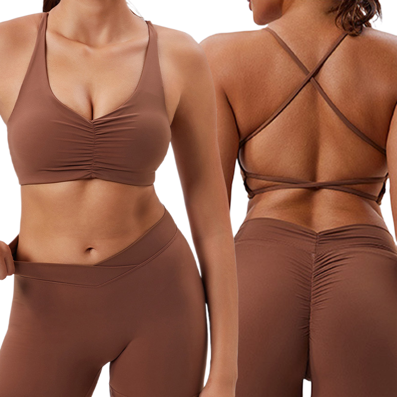 Women's Eco-Friendly Recycled Fabric Professional Fitness Tops Comfortable Outdoor Sports Underwear Yoga Vest