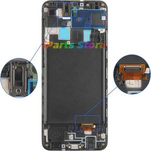 Display AMOLED di Ricambio IPARTS per Samsung <span class=keywords><strong>Galaxy</strong></span> <span class=keywords><strong>A20</strong></span> SM-A205F SM-A205, Schermo Touch OLED con Telaio Assemblato - Product Image 2