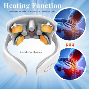 Neck Massager <b>USB</b> Rechargeable Infrared <b>Heating</b> Therapy Device for Neck and Shoulder Relief - Product Image 4