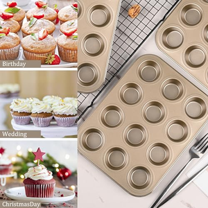 <b>Non</b>-<b>Stick</b> 15-Cavity Rectangle Macaron <b>Baking</b> <b>Tray</b> | Carbon Steel Macaron Pan Food Safe & Durable for Reusable Cake Tools - Product Image 5