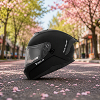 Helm Motor Full Face ABS Keren, Bernapas, Bersertifikasi ECE E24 22R06 DOT, Pelindung Keselamatan untuk Pengendara Dewasa, Berkendara di Jalan Raya
