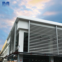 Persiana Ajustable de Aluminio con Marco Metálico Perforado, Diseño Moderno de Alta Calidad, Impermeable y Anticorrosión