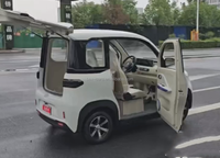 EEC L6e Petite voiture électrique chinoise Cyclomoteur électrique basse vitesse 45 km/h véhicules avec deux sièges avant fabriqués en Chine pour adultes