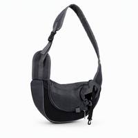 Sac de transport pour animaux de compagnie, pour petits chiens et chats, en nylon respirant, fermeture à bouton, réglable, transport mains libres