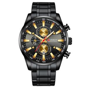 Reloj de Pulsera Cronógrafo para Hombre, Estilo Salvaje, con Esfera de Aleación de 47 mm, Cristal, Resistente al Agua, Correa de Acero Inoxidable - Product Image 5