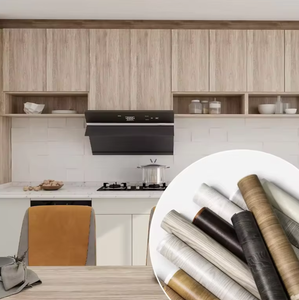 2024 phổ biến không thấm nước Matt PVC trang trí tấm mô hình rắn cho chân không ép Cửa & nhà bếp màu kết thúc - Product Image 5