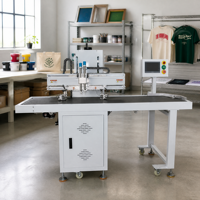DOYAN Nueva Máquina de Serigrafía Automática de Alta Velocidad y Alta Eficiencia, Área de Impresión de 400x600 mm, Cama Plana, Multimaterial, Textiles
