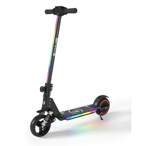 Recentemente progettato 6.5 pollici pneumatico S5 bambini due ruote elettrico Kick Scooter pieghevole elettronico escoter per bambini - Product Image 4