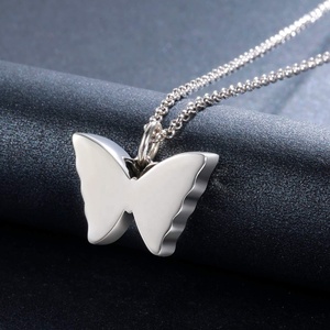 de Plata de Ley 925 joyería de la cremación Memorial <span class=keywords><strong>ceniza</strong></span> colgante mariposa urna de cenizas collar por duelo regalo regalos - Product Image 4