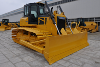 Mesin Penggerak Tanah Konstruksi Canggih China, Crawler Bulldozer SD17-G Dengan Kapasitas Operasi Lereng yang Unggul
