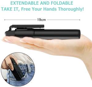 Nouveau bâton de <span class=keywords><strong>selfie</strong></span> télescopique <span class=keywords><strong>K07</strong></span> avec télécommande, trépied universel pour appareil photo mobile, bâton de <span class=keywords><strong>selfie</strong></span> multifonctionnel - Product Image 5