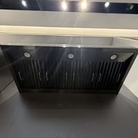 Hood Komersial 48 inci, 2000m³/jam, Sistem Ventilasi (Ducted), Lampu LED dengan Filter Baffle, Motor Ganda Bertenaga dari Baja Anti Karat