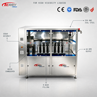 Machine de remplissage de liquides à haute viscosité 500ml-5L avec écran tactile PLC pour cosmétiques, soins de la peau et produits chimiques quotidiens – Direct Usine CE GMP