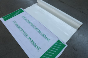 TPO 1.2mm 1.5mm 2.0mm Membrane étanche TPO Membrane pour toit plat Imperméabilisation de toit - Product Image 3