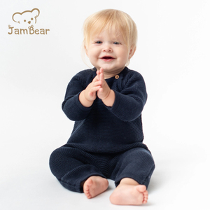 Nouveau-né pull Onesie bébé barboteuse tricot bébé dors 100% coton bio infantile tricot une pièce bébé <span class=keywords><strong>Nesie</strong></span> - Product Image 4