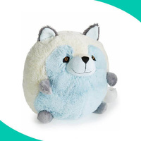 Peluche Renard Orange Personnalisée Mignonne 5'' Renard Gras en Peluche Fabriqué en Chine