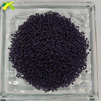 Granulés de plastique EVA Color Masterbatch E5504 Phthalo-C-Yane Blue, ignifuges, résistants aux basses températures et aux produits chimiques, pour moulage