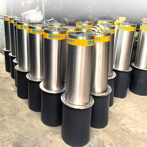 Otomatik geri çekilebilir hidrolik direkler Post araba park baba paslanmaz çelik Driveway konut otomatik baba - Product Image 5