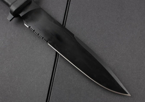 Cuchillo Bowie de Acero Inoxidable de la Mejor Calidad, Personalizable OEM, con Funda de Cuero, para Supervivencia, Caza y Camping al Aire Libre, Modelo VENOM - Product Image 3