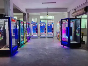 Coin Operated Game Machine Shopping Mall Lucky 7 Cut Prize Game Machine Key Cutting Vending Machine For Sale Philippines
