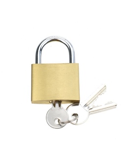 <span class=keywords><strong>Cadenas</strong></span> en fer imitation cuivre et laiton 20 mm, simple ouverture, robuste - Product Image 2