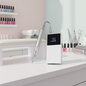 Ensemble de ponceuses à ongles silencieuses et confortables 35000 tr/min pour manucure, outil de salon pour salons de manucure - Product Image 1