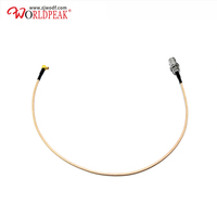 Vente d'usine 75ohm MCX mâle 90 degrés BNC femelle vis arrière cloison RG179 câble d'antenne coaxial câble d'extension RF pour électronique