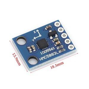 Módulo <span class=keywords><strong>de</strong></span> <span class=keywords><strong>Sensor</strong></span> <span class=keywords><strong>de</strong></span> Magnetómetro <span class=keywords><strong>de</strong></span> Brújula <span class=keywords><strong>de</strong></span> Tres Ejes GY-273 DC3V-5V HMC5883L, Módulo <span class=keywords><strong>de</strong></span> <span class=keywords><strong>Campo</strong></span> Magnético <span class=keywords><strong>de</strong></span> Tres Ejes para <span class=keywords><strong>Arduino</strong></span> - Product Image 5
