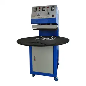 Turntable Type Blister Packing Machine Semi Automatic Blister PVC Paper Card for Lipstick Small Battery