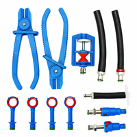 Débitmètre de pression de carburant F831, testeur de système de carburant moteur, manomètre de pression de carburant EFI2100, débitmètre, contre-pression d'échappement du moteur